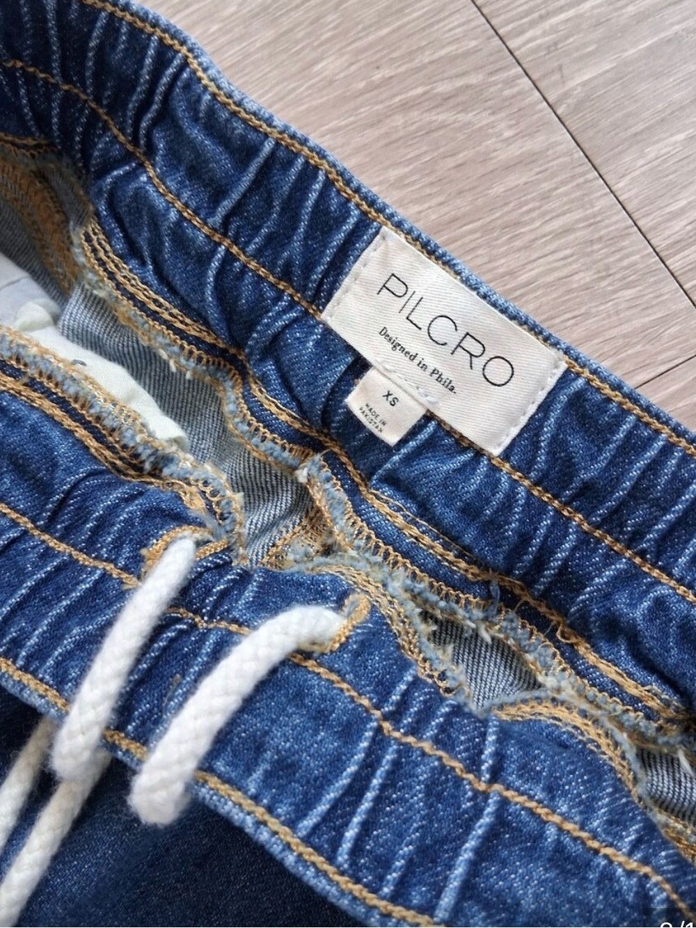Pilcro The Izzie Wide-Leg Women's Jeans in Medium Blue size xs - Picture 7 of 12